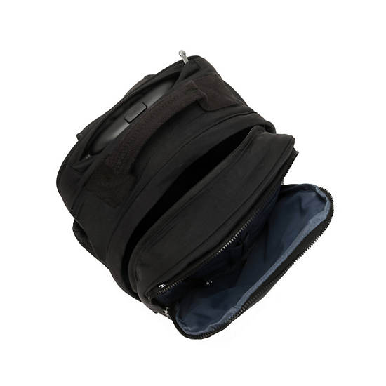 Kipling Gaze Classic Large Rolling Backpacks True Black | AU 1814RV